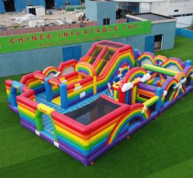 GF3-390 Parque Inflável Tema Arco-Íris