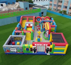 GF3-391 Parque Inflável Tema Roblox