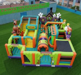 GF3-395 Parque Inflável Tema Scooby-Doo