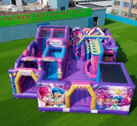 GF3-400 Parque Inflável Tema Shimmer & Shine