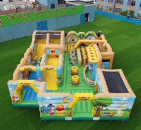 GF3-441 Parque Inflável com Tema Winnie the Pooh