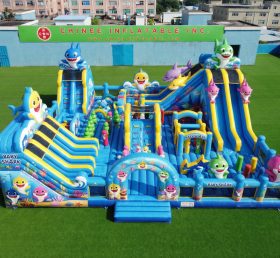 GF3-450 Parque Inflável Tema Baby Shark