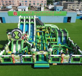 GF3-455 Parque Inflável Tema Ben 10