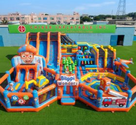 GF3-456 Parque Inflável Tema Blippi Wonders