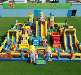 GF3-457 Parque Inflável Temático Bob o Construtor