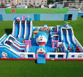 GF3-462 Parque Inflável Tema Doraemon