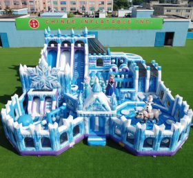GF3-466 Parque Inflável com Tema Frozen