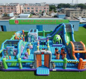 GF3-480 Parque Inflável com Tema Monstros S.A.