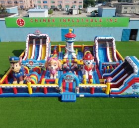 GF3-483 Parque Inflável com Tema Patrulha Canina