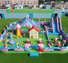 GF3-484 Parque Inflável com Tema Peppa Pig
