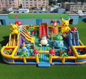 GF3-486 Parque Inflável Tema Pokémon
