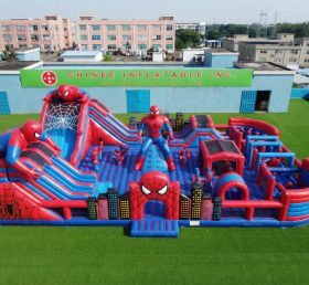 GF3-493 Parque Inflável com Tema do Homem-Aranha