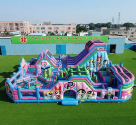 GF3-500 Parque Inflável Temático As Meninas Superpoderosas