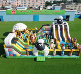 GF3-504 Parque Inflável Tema Timmy Time
