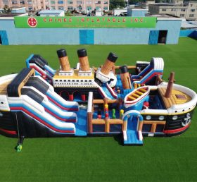 GF3-506 Parque Inflável com Tema do Titanic