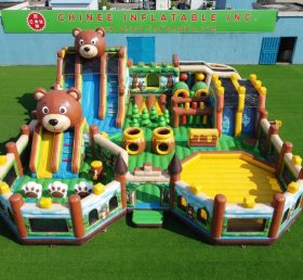 GF3-515 Parque Inflável Tema de Urso