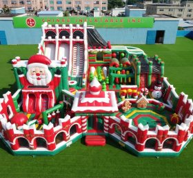 GF3-521 Parque Inflável com Tema de Natal