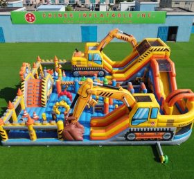 GF3-530 Parque Inflável com Tema de Escavadora