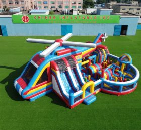 GF3-536 Parque Inflável com Tema de Helicóptero