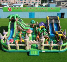 GF3-544 Parque Inflável com Tema Floresta Mágica