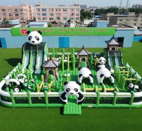 GF3-551 Parque Inflável com Tema de Panda