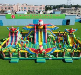 GF3-552 Parque Inflável com Tema de Papagaio