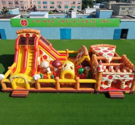 GF3-557 Parque Inflável com Tema de Pizza