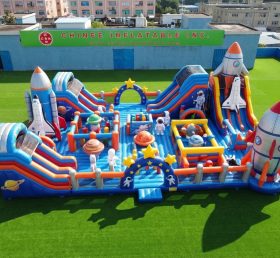 GF3-560 Parque Inflável com Tema de Foguete