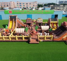 GF3-571 Parque Inflável com Tema Oeste Selvagem