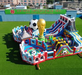 GF3-572 Parque Inflável com Tema de Copa do Mundo