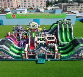 GF3-574 Parque Inflável Tema Zumbi