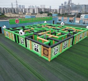 MAZE1-108 Labirinto Inflável Tema Panda