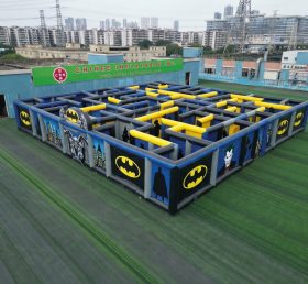 MAZE1-11 Labirinto Inflável Tema Batman