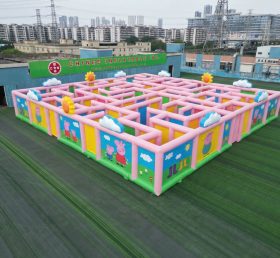 MAZE1-113 Labirinto Inflável Tema Peppa Pig