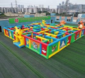 MAZE1-119 Labirinto Inflável com Tema de Pokémon