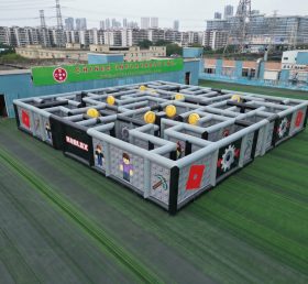 MAZE1-127 Labirinto Inflável com Tema Roblox