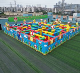 MAZE1-150 Labirinto Inflável Tema Super Mario