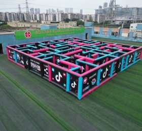 MAZE1-163 Labirinto Inflável com Tema TikTok
