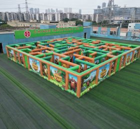 MAZE1-22 Labirinto Inflável com Tema Boonie Bears