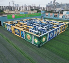 MAZE1-39 Labirinto Inflável com Tema de Criptomoeda