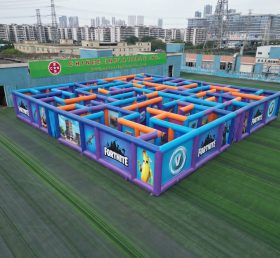 MAZE1-59 Labirinto Inflável com Tema Fortnite