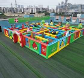 MAZE1-6 Labirinto Inflável do Tema Angry Birds