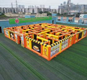 MAZE1-62 Labirinto Inflável com Tema Garfield