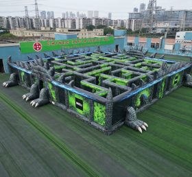 MAZE1-64 Labirinto Inflável Tema Godzilla