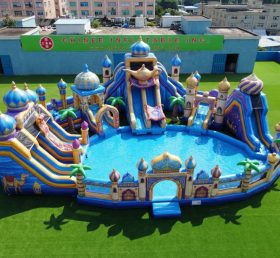 Pool3-744 Parque Aquático com Tema Aladdin
