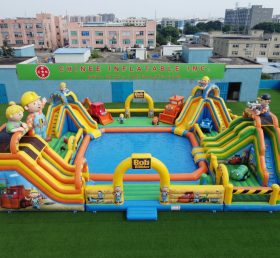 Pool3-749 Parque Aquático com Tema Bob, o Construtor