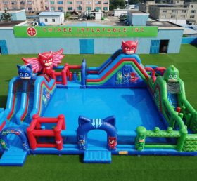 Pool3-768 Parque Aquático com Tema PJ Masks