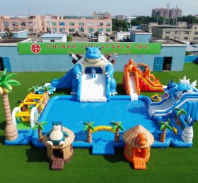 Pool3-769 Parque Aquático com Tema de Pokémon