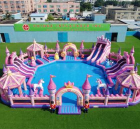 Pool3-771 Parque Aquático com Tema de Festas da Princesa