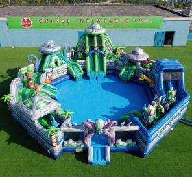 Pool3-789 Parque Aquático com Tema de Alienígena
